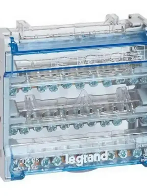 MODULÁRNÍ ROZBOČOVACÍ SVORKOVNICE 4P 125A 6MODULOVÝ LEGRAND 400408 Super Cena