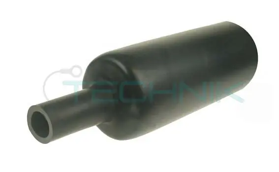 Smršťovací trubice středněsilná s lepidlem, průměr 38,1/12mm černá CFM 40/12 A Super Cena