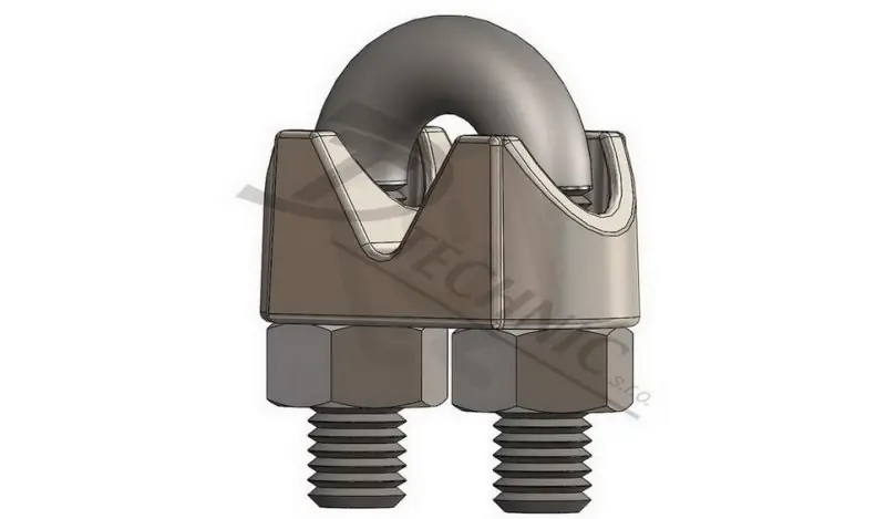 LS 5 Lanová svorka 3-5 mm DT TECHNIC 210100 Cenová Bomba