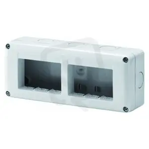 Sleva Skříňka 27 COMBI 6M (2x3), horizontální, IP40, šedá GEWISS GW27005