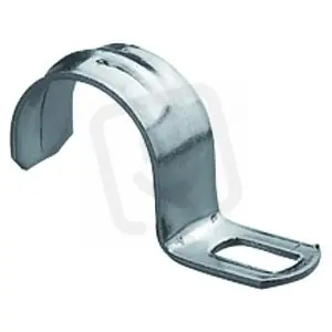 Pozinkovaná ocelová spona otvor 12x6mm, průměr 48-50mm, GEWISS GW50820 Výhodná Nabídka