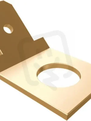 Plochý kolík zalomený, 6,3x0,8mm, povrchová úprava pasivace 7202-00/4/100 Speciální Cena
