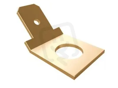 Plochý kolík rovný, 6,3x0,8mm, povrchová úprava pasivace 7202-01/4/100 Ihned K Objednání