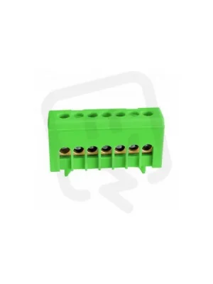 Hit Sezóny Rozbočovací můstek NOARK TBG s krytem, plastová západka, zeleno-žlutý, 15x16mm2