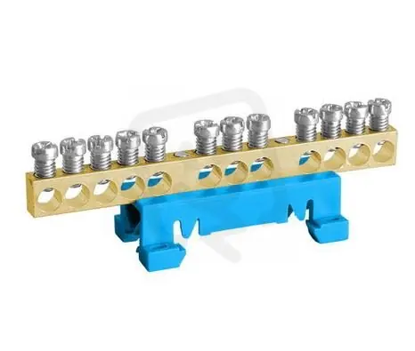 Rozbočovací můstek NOARK TBB nekrytý, plastová západka, modrý, 7x10mm2 Odeslání Ihned