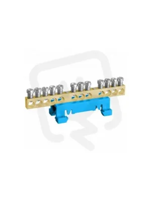 Časově Omezené Rozbočovací můstek NOARK TBB nekrytý, plastová západka, modrý, 12x10mm2