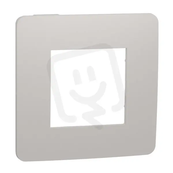 Dokud Zásoby Vydrží Krycí rámeček NOVÁ UNICA STUDIO COLOR jednonásobný, Light Grey/Bílý