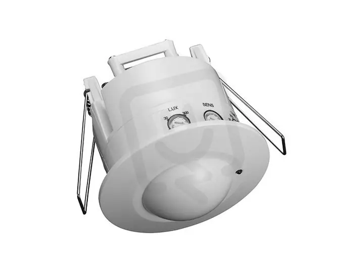 Nová Kolekce RADAR SENSOR 360° stropní vestavný, bílá PANLUX PN71000013