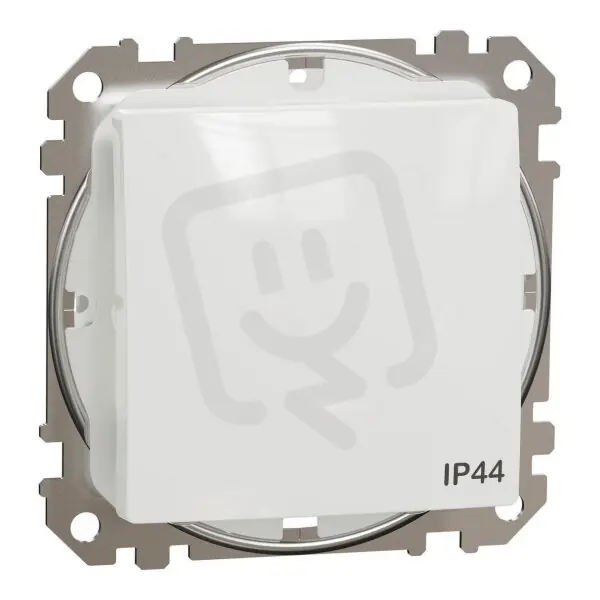 Sedna D/E Spínač jednopólový řazení 1 IP44, Bílá SCHNEIDER SDD211101 Přímo Od Výrobce