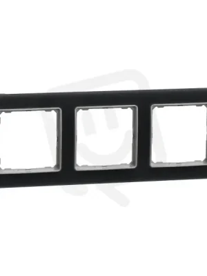 Sedna D/E Rámeček trojnásobný, Kouřové Sklo SCHNEIDER SDD362803 Ověřený
