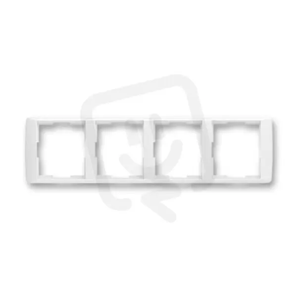 Hit Sezóny Čtyřrámeček ABB ELEMENT vodorovný bílá/bílá 3901E-A00140 03