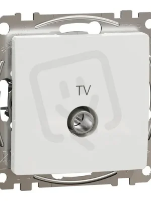 Originální Sedna D/E TV zásuvka koncová 4dB, Bílá SCHNEIDER SDD111471