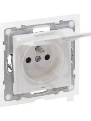 SUNO BÍLÁ ZÁSUVKA 2P+T S CLONKAMI A V KRYTÍ IP44 LEGRAND 721186 Top Prodej