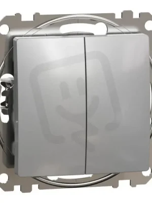 Sedna D/E Přepínač sériový řazení 5, Aluminium SCHNEIDER SDD113105 Odeslání Ihned