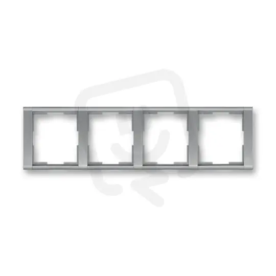 Koupit Online Čtyřrámeček ABB TIME vodorovný ocelová 3901F-A00140 36