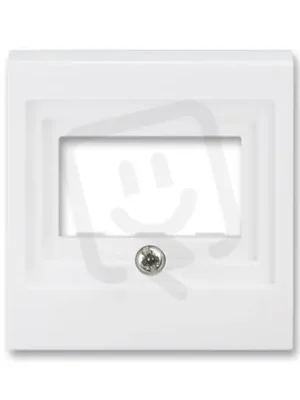 Kryt komunikační zásuvky ABB LEVIT nebo USB bílá 5014H-A00040 03 Nová Kolekce