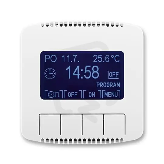 ABB TANGO Hodiny spínací programovatelné (ovládací jednotka) bílá 3292A-A20301 B Nejlepší Cena