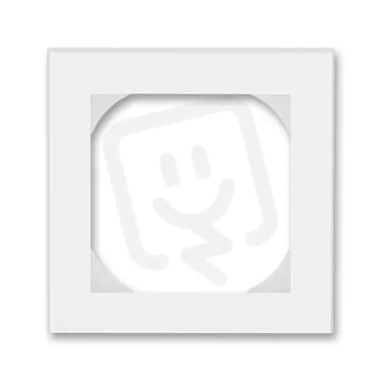 Jednorámeček ABB LEVIT s otvorem 55x55 bílá/ledová bílá 3901H-A05510 01 Must-Have