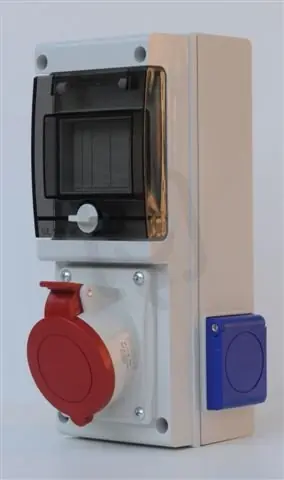 Autentický Zásuvková rozvodnice jištěná 632 BLOCK1 1x32A, 2x230V SCAME 632.3W-101