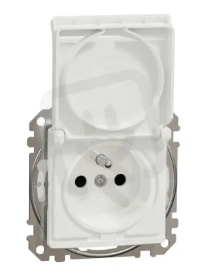 Sedna D/E Zásuvka 230V 16A IP44 šroubová, Bílá SCHNEIDER SDD211013 Poslední Šance
