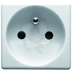 Výprodej Modul zásuvky SYSTEM 2P+E 16A 250V, CZ/SK/FR, bílá GEWISS GW20207