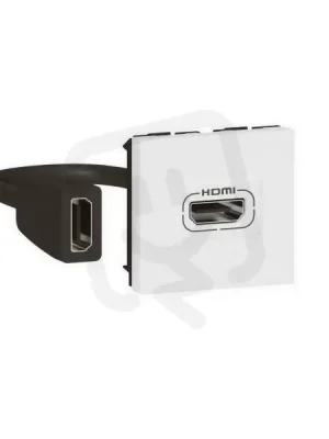 Časově Omezené MOSAIC PŘEDKONEKTOROVANÁ ZÁSUVKA HDMI 2 MODULY BÍLÁ LEGRAND 078979L