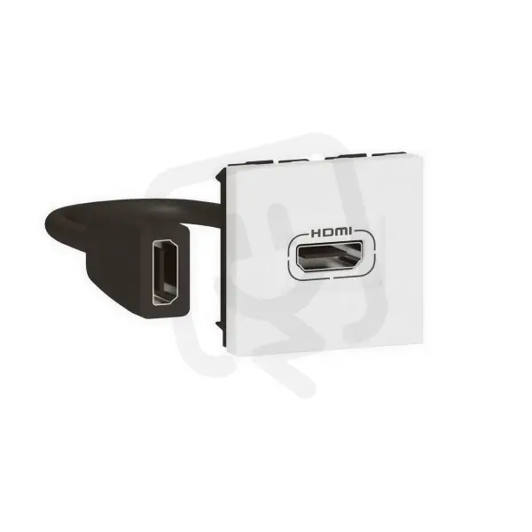 Časově Omezené MOSAIC PŘEDKONEKTOROVANÁ ZÁSUVKA HDMI 2 MODULY BÍLÁ LEGRAND 078979L