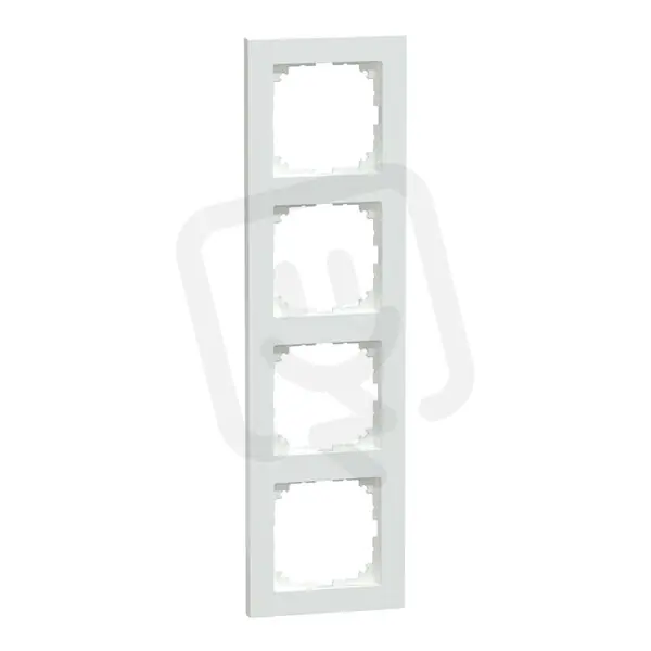 Koupit Online Rámeček Merten M-Pure, čtyřnásobný, active white, lesklý plast MEG4040-3625