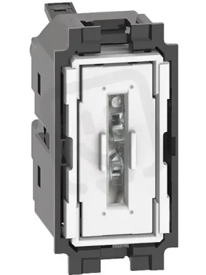 Značkový LIVING NOW STŘÍDAVÝ PŘEPÍNAČ Č.6, 10A AUTOMATICKÉ SVORKY 1 MODUL BTICINO K4003A