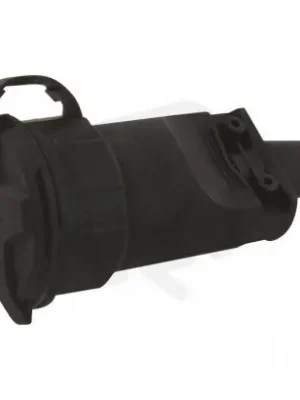 Must-Have Gumová zásuvka pro prodlužovací kabel, černá EMOS P0044