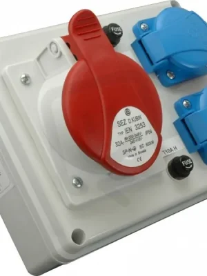 Oblíbený Minizásuvková rozvodnice Praktik-IP54, 1x3243, 2x230V ROSP 3230