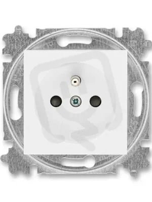 Kryt zásuvky ABB LEVIT bezšroubové (5519H-A02357 03) bílá/bílá ND5519H-A2351 03 Cenová Bomba