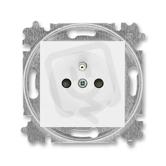 Kryt zásuvky ABB LEVIT bezšroubové (5519H-A02357 03) bílá/bílá ND5519H-A2351 03 Cenová Bomba