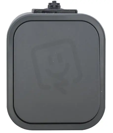 Přímo Od Výrobce WNT-1B2 spínač jednopólový, řazení 1 10A/250V IP44 šedá ABEX 9001665