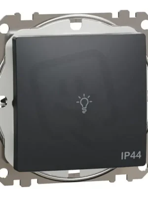 Výhodná Nabídka Sedna D/E Tlačítko 1/0 ‘‘světlo‘‘ IP44, Antracit SCHNEIDER SDD214132