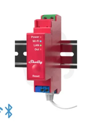 Cenový Hit Spínací modul na DIN lištu SHELLY PRO 1PM s měřením spotřeby, LAN,WiFi,Bluetooth
