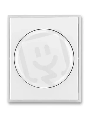 Otočný kryt stmívače ABB ELEMENT/TIME bílá/ledová bílá 3294E-A00123 01 Originální