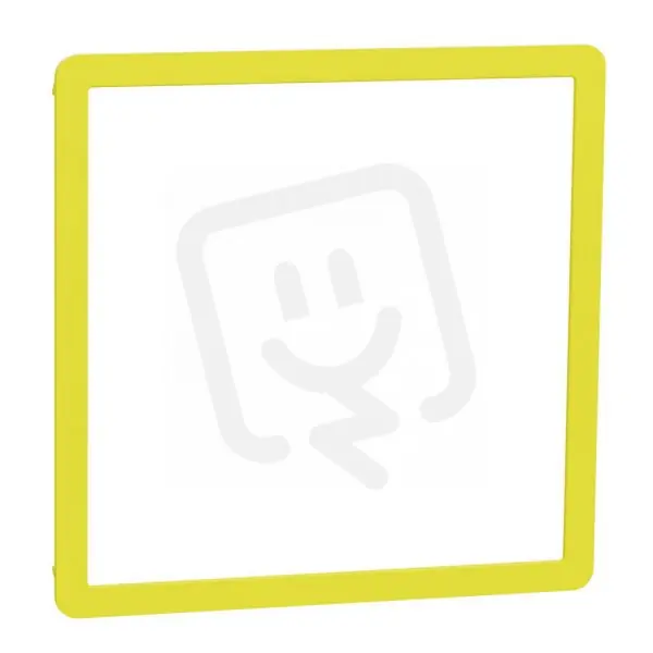 Novinka Dekorativní rámeček NOVÁ UNICA STUDIO OUTLINE Yellow SCHNEIDER NU230001
