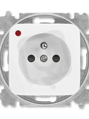 Zásuvka ABB REFLEX s přep. ochranou bezšroubová alpská bílá 5599B-A02357 B Rychlé Dodání