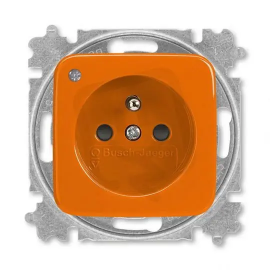 Koupit Online Zásuvka ABB REFLEX se signalizací provozního stavu bezšr oranžová 5589B-A02357 P