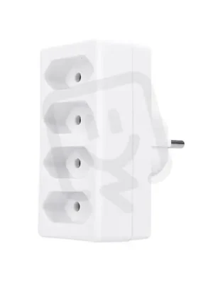 Expresní Doručení Rozbočka, 4 x 2,5A, bílá SOLIGHT P82