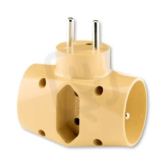 ABB 5323-23 D Adaptor rozbočovací, chráněný (zloděj) Zlevněný