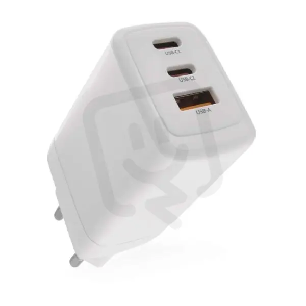 Speciální Cena Univerzální USB adaptér GaN do sítě PD 65 W max. EMOS V05G65