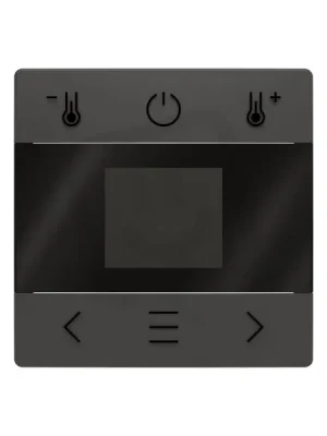 Aktuální Kryt pro termostat ABB ZONI s Bluetooth, matná černá 2CHT910400A4237