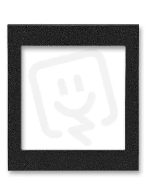 Sleva Kryt rámečku ABB LEVIT M s otvorem 55x55 střední onyx 3901H-A00355 63