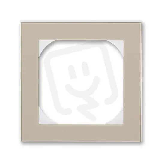 Časově Omezené Jednorámeček ABB LEVIT s otvorem 55x55 macchiato/bílá 3901H-A05510 18