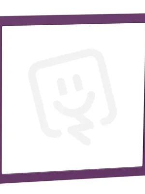 Nejlepší Volba Dekorativní rámeček NOVÁ UNICA STUDIO OUTLINE Plum SCHNEIDER NU230014