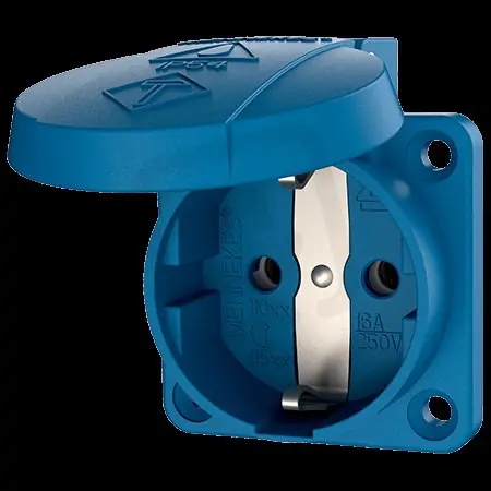 Víkendová Akce Mennekes 11011 Zásuvka vestavná 16A 230V schuko MN-11011