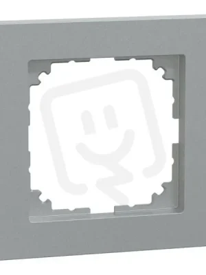 Rychlé Dodání Rámeček Merten M-Pure, jednonásobný, aluminium, matný plast MEG4010-3660