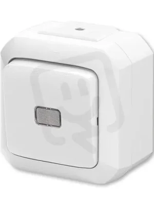Nejprodávanější Křížový přepínač ABB VARIANT s průzorem řazení 7So IP54 bílá 3558N-C07511 B